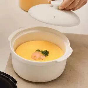 바겐슈타이거 세라믹 냄비 전자레인지 오븐 도자기 미니 매트화이트