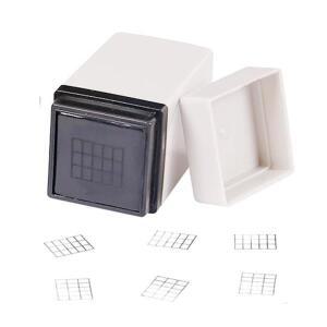 1개 기타 우쿨렐레 코드 프린트 시그넷 스탬프 단자문용 그리드 도구 액세서리