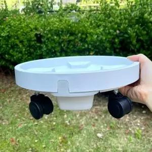 물받이 화분 받침 실내 트레이 이동식 바퀴 바퀴형