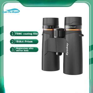 방수 슈퍼 멀티 코팅 세트안경 위상 Bak4 프리즘 광학 고출력 플랫 필드 망원경 10X42ED IPX7
