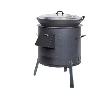 화덕 난로 드럼통 아궁이 바베큐 화로 가마솥 주물 화목