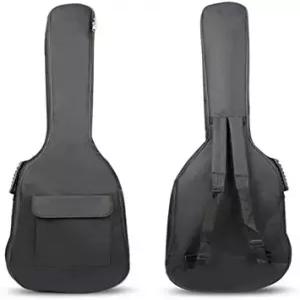 자오궈 일렉트릭 베이스 백 기타 가방 더블 스트랩 백팩 소프트 케이스 측면 휴대용 손잡이 책 포켓