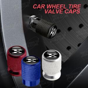 기아 E 로고 스팅어 쏘렌토 K5 K9 K3 K2 스토닉 GT 라인용 알루미늄 자동차 장식 휠 타이어 밸브 캡 스템