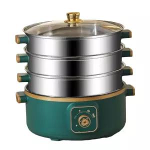 전기 찜통 찜기 만두 옥수수 3단 고구마 찐빵 업소용