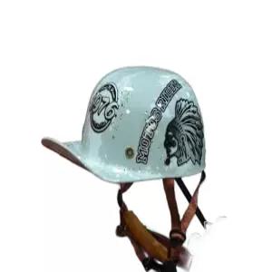 스냅백 헬멧 모자 반모 클래식 레트로 스쿠터 빈티지 오픈페이스 가방 블랙 야구모자헬멧