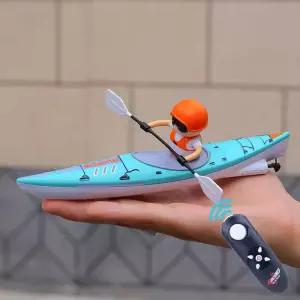 RC 카누 카약 보트 배 무선조종 노 젓기 고속 경기용