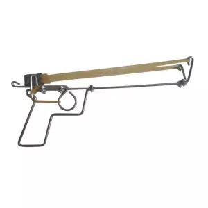 스틸 새총 버드샷 슬링샷 철제 고무줄 총 스텐 장난감