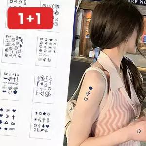 타투 스티커 문신 패션 포인트 방수 임시 얼굴 몸 붙이는