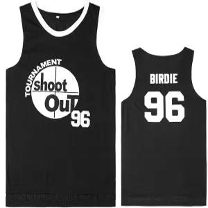 AIFE 남자 농구 유니폼 96 토너먼트 슛아웃 사이즈 S-XXXL 블랙 컬러