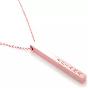 여성을 위한 맞춤형 수직 목걸이 n이름 골드바 n우아한 주얼리 n맞춤형 n완벽한 독특한 선물 n어머니의 날