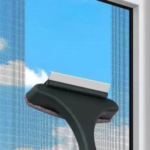[토마톰스][토마]방충망 창문 청소브러쉬/유리닦이 먼지떨이 먼지털이 창틀...