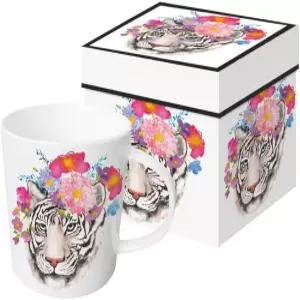 Paperproducts Design 장식용 본차이나 머그 선물 상자 세트 - 음료 뜨거운 찬 차 예술적인 디자인 13.5