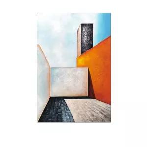 거친 질감 입체 로비 그림 유화 블랙 벽장식 액자 흑백 초대형 모던