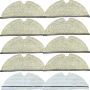 로보락 Q5 프로용 걸레 패드 Q7 맥스 S6 교체용 2개 Q8 8개 및 퓨어 E 가능한 S5 재사용 청소기 시리즈