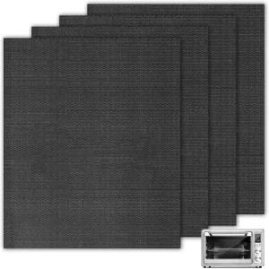 GCQ 13.8 11.4 오븐 바닥용 CO130 매트 COSORI 라이너 재사용 액세서리 13 토스터 32Qt 4팩 in 12 논스틱