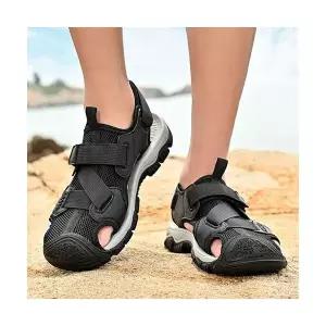 올요아 남사친 여름 캐주얼 키작남 샌들 비치화 펀칭 빅사이즈 가방 방지 미끄럼 꾹2