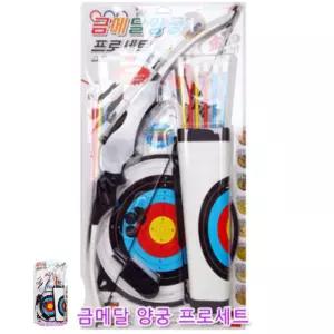 취미용다트 게임 연습용 실내용 핀 전자 펍 자석 벽걸이 가정용 가가 금메달 양궁프로세트 [BHY23769]