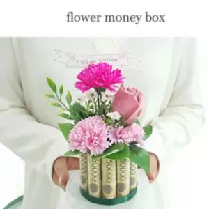 미니 케익 용돈박스 핑크 어버이날 용돈케이크 선물 부모님 서프라이즈 이벤트 봉봉샵