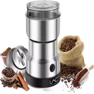 커피 그라인더 전기 및 향신료 스테인리스 스틸 블레이드로 150W 고속 연마 원두 씨앗 허브용 건식 식품
