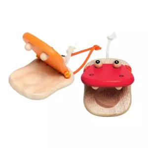 3세 4세 음악놀이 하마 캐스터네츠 어린이집 악기장난감 5세