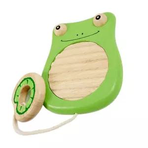 드르륵 소리나는 악기장난감 개구리 음악놀이 어린이집 유치원