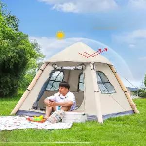 소형에어텐트 자립형텐트 백패킹 터널형 차박