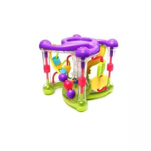 돌아기장난감 멜로디 큐브블럭구슬 10개월 소리 소근육발달완구