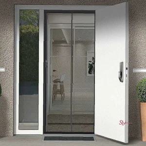 현관방충망 롤 방충문 틀 현관문 시공 모기장 셀프 롤문 틀방충문mno871