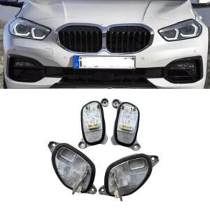 리뉴얼 LED 헤드라이트 DRL 모듈 화이트 색상 OE # 63119448115 BMW 1' F40 118i 2' F44 2019-2021용