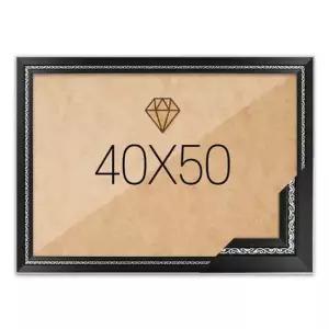 보석십자수액자 40x50 고급형 그레이스 블랙 보석십자수 다이아몬드페인팅 다이아몬드페인팅액자