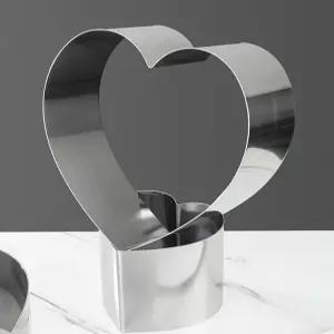 하트 제과틀 초콜릿 몰드 베이킹 푸딩틀 쿠키틀 금 푸딩