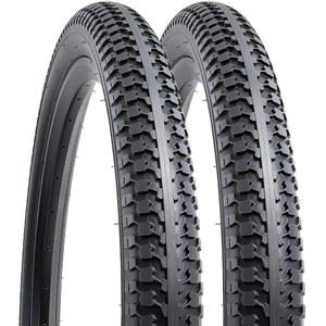 2-PCS 26인치 접이식 교체 자전거 타이어 26x1.75/47-559 산악, MTB, 오프로드 타이어(Y-1449)