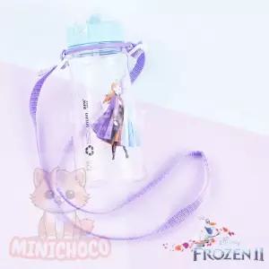 미니초코 빨대물병 겨울왕국2 트라이탄 어깨끈 빨대 물병