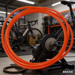 자전거 트레이닝 플랫폼 드라이브 벨트 185CM 트랜스미션 로프 연장 트레이너 롤러 교체 액세서리