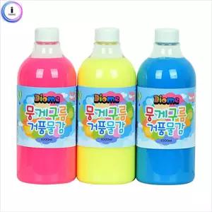 뭉게구름 거품물감 리필 1000ml 3색 - A 세트 lKp9+7Hdi