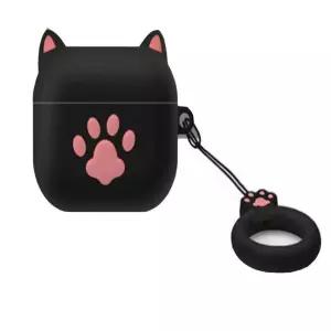 에어팟 케이스 키링 1 2세대 보호용 실리콘 커버 YKO4+6coG