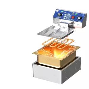 전기 튀김기 주방 업소용 돈가스 전기 감자튀김 미니