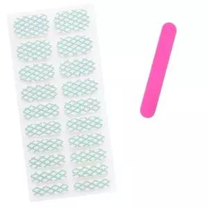 [에이치플러스몰]TBZ 간편사용 패션 네일스티커-블루 다이아몬드 셀프네일