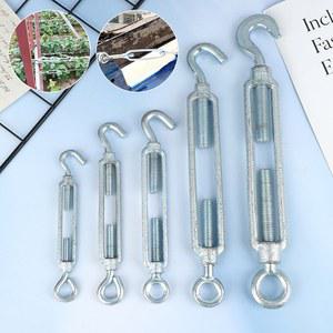 1개 M6 M8 M10 M12 M14 조정 아이 OC 로프 장치 체인 리깅 라인 스테인리스 와이어 타입 조절 장력 OO 턴버클 CC 스틸