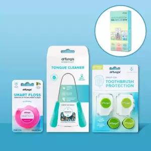닥터텅스 덴탈케어 스페셜 3종세트 스치실+혀클리너+칫솔살균기 185526