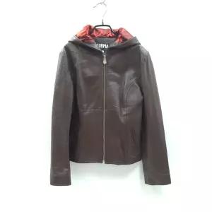 가다컴퍼니 FORMA 포르마 영국 램스킨 가죽후드집업 가죽점퍼 C504