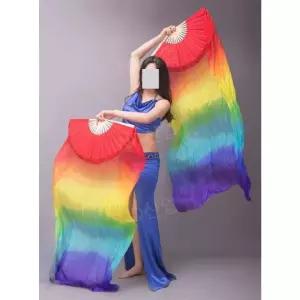 부채 소품 댄스팬 이션 공연 댄스용품 너슬 색상 무용