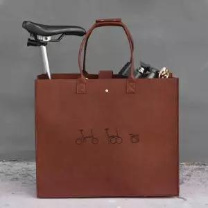 자전거바구니 브롬톤 14-16인치용 경량 패션 접이식 자전거 보관 가방 다혼 토트백 휴대용