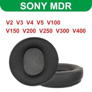 [호환품]소니호환 MDR-V2 V3 V4 V5 V100 헤드폰용 부드럽고  좋은 메쉬 원단 이어패드