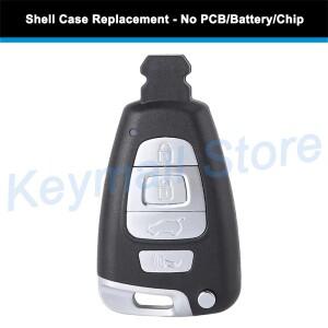 [호환품]KEYECU 스마트 호환 리모컨 자동차 키 케이스 4버튼 커버 현대 호환 베라크루즈 2007 SY5SVISMKFNA