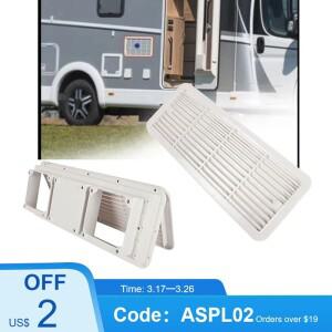 TYTXRV RV 액세서리 캐러밴 배기 팬 커버 벽 외부 환기 공기 루브르 그릴