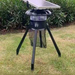 태양광 포충등 해충 퇴치기 모기 날파리 방수 충전식 램프