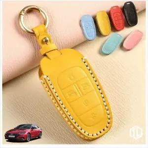 선물용키케이스 마카 쏘나타호환 스마트키케이스 가죽 키홀더 D24 DN8