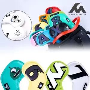 골프채커버 랩몬스터 홀로그램 빅넘버 아이언커버 10p 세트