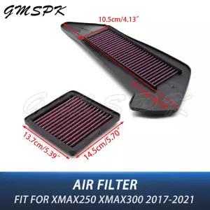 오토바이 에어 필터 공기 흡입 클리너 Yamaha XMAX 250 300 XMAX300 XMAX250 X MAX 300 2017-2021